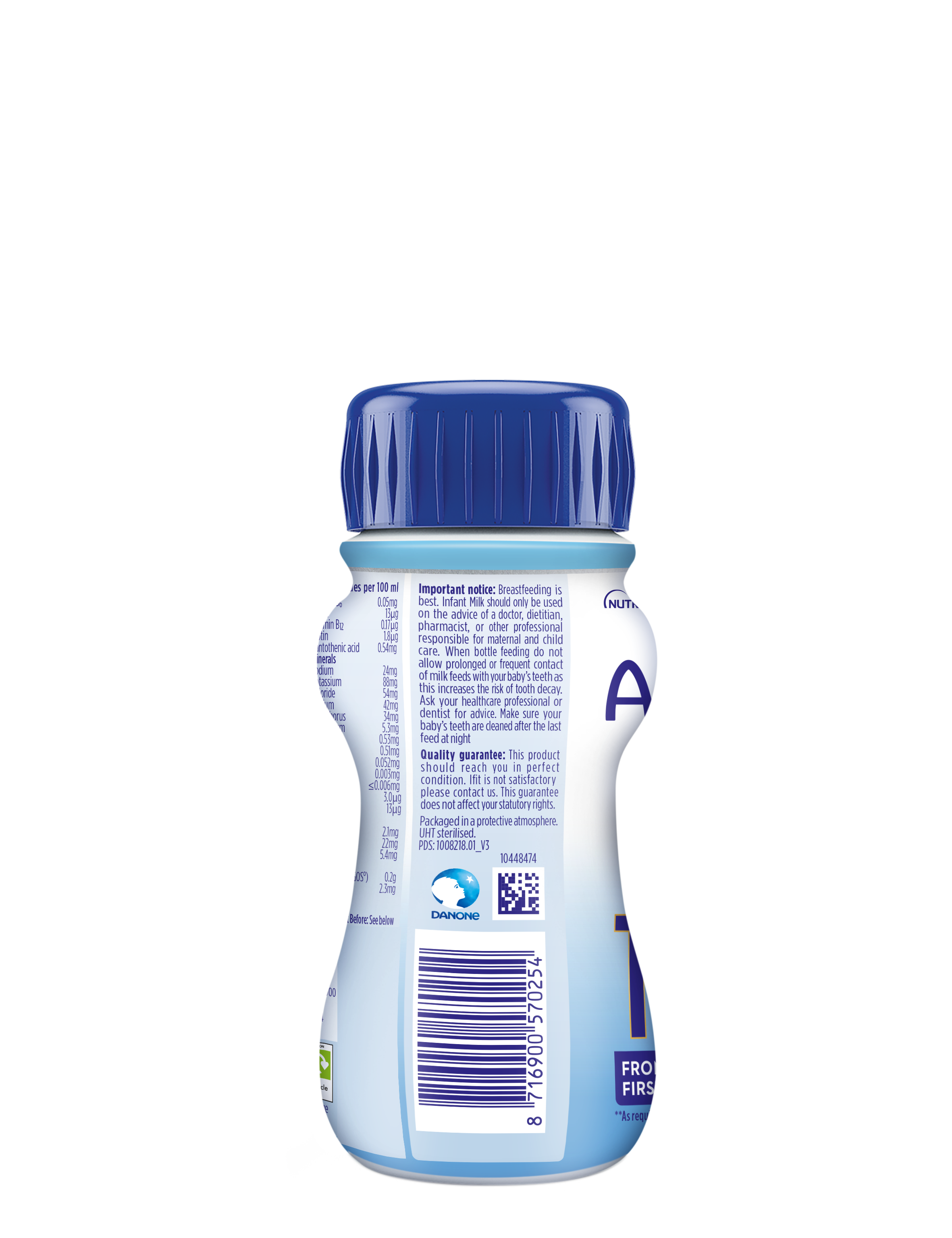 Aptamil® Advanced First Infant Milk Ready To Feed 200ml