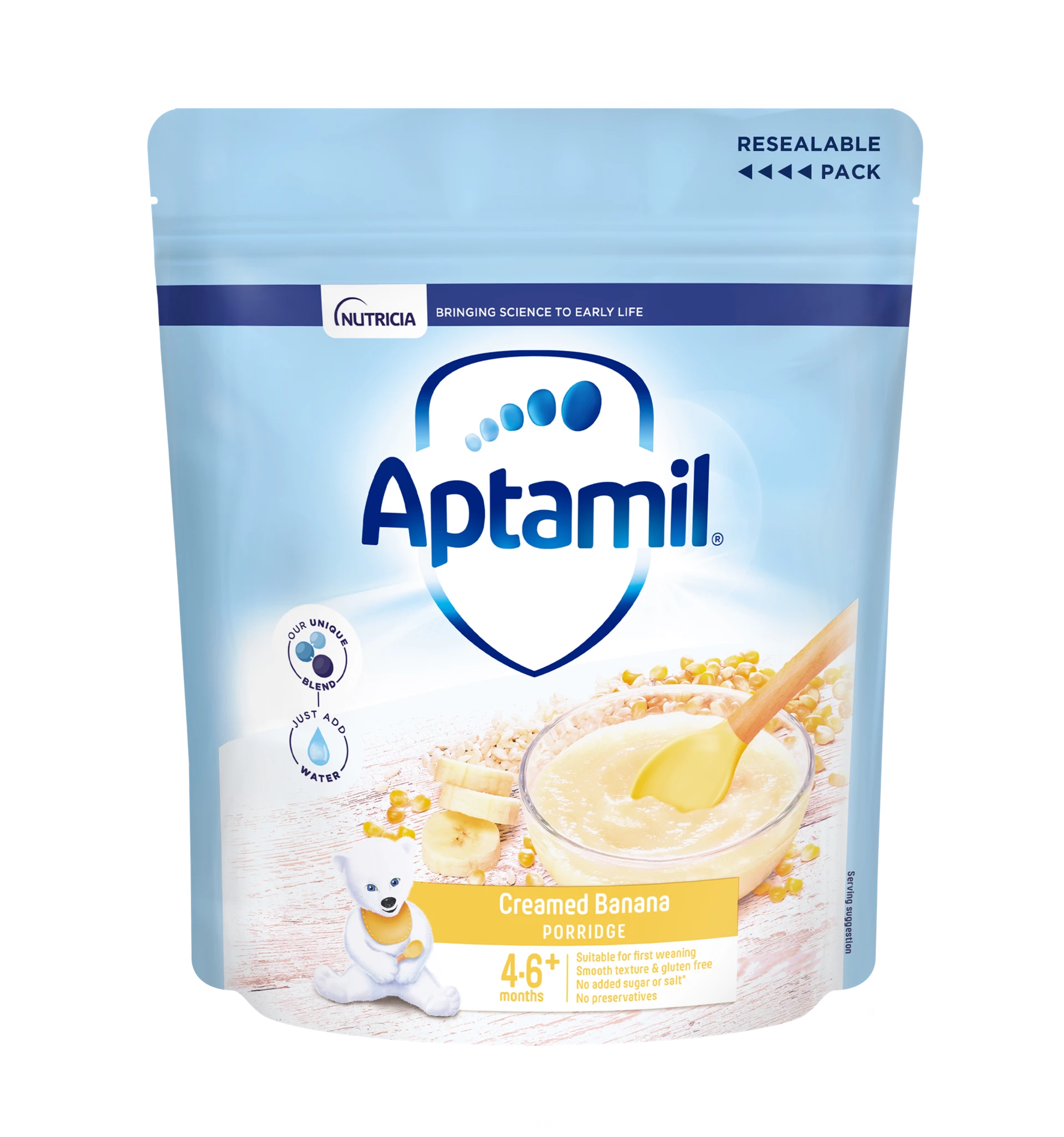 Aptamil® Creamed Banana Porridge 125g