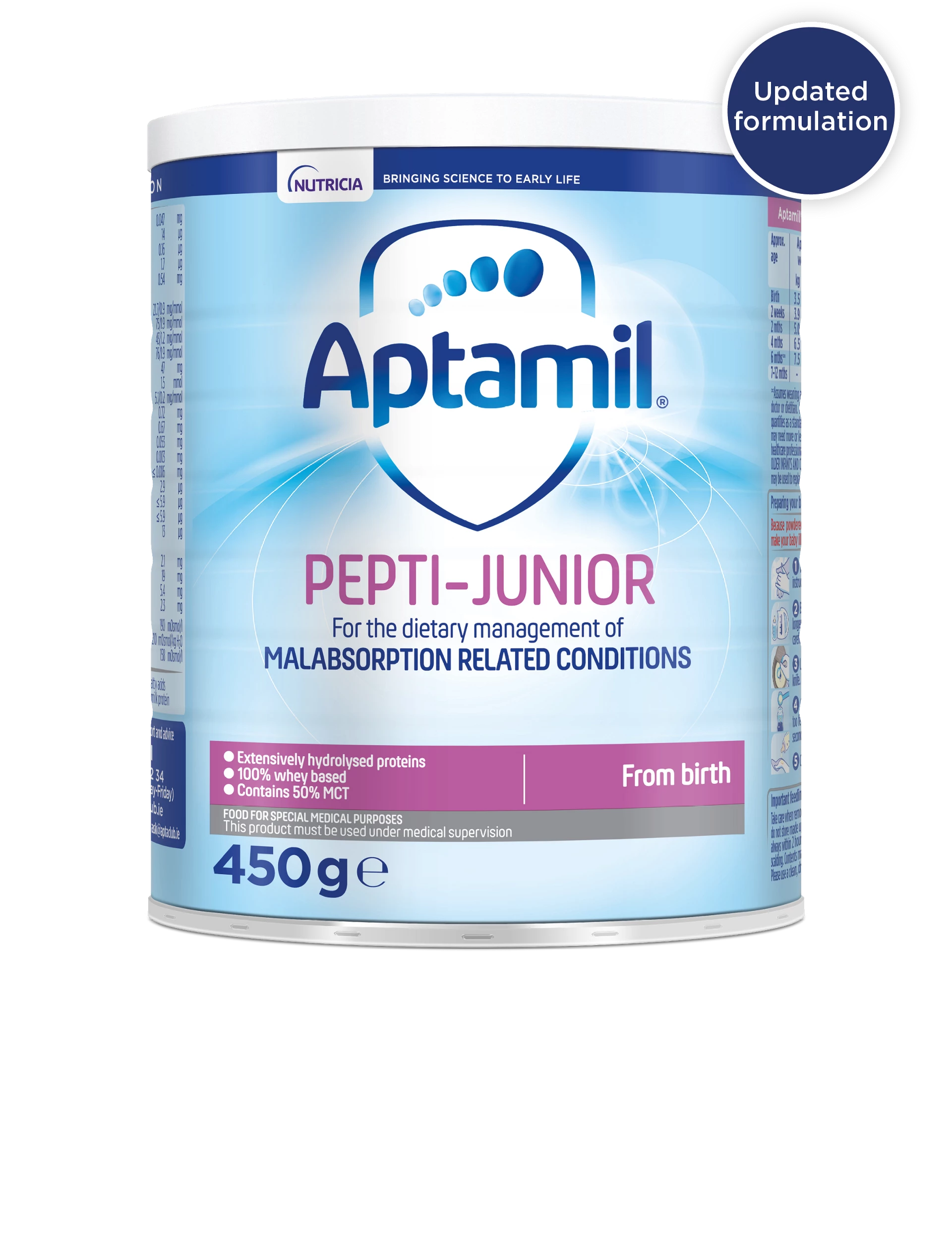 Aptamil lactose free sales formula