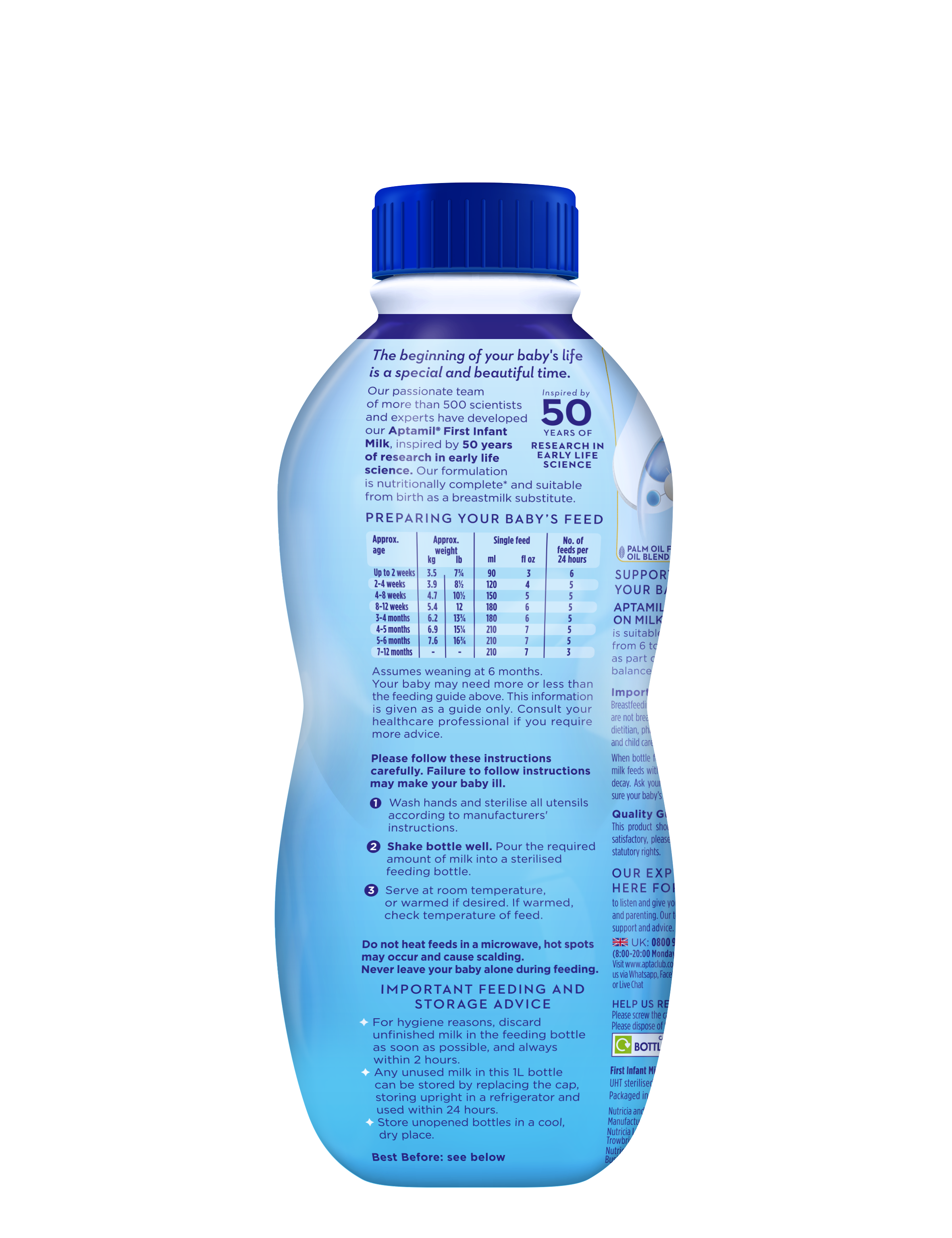 Baby milk ready to feed sales