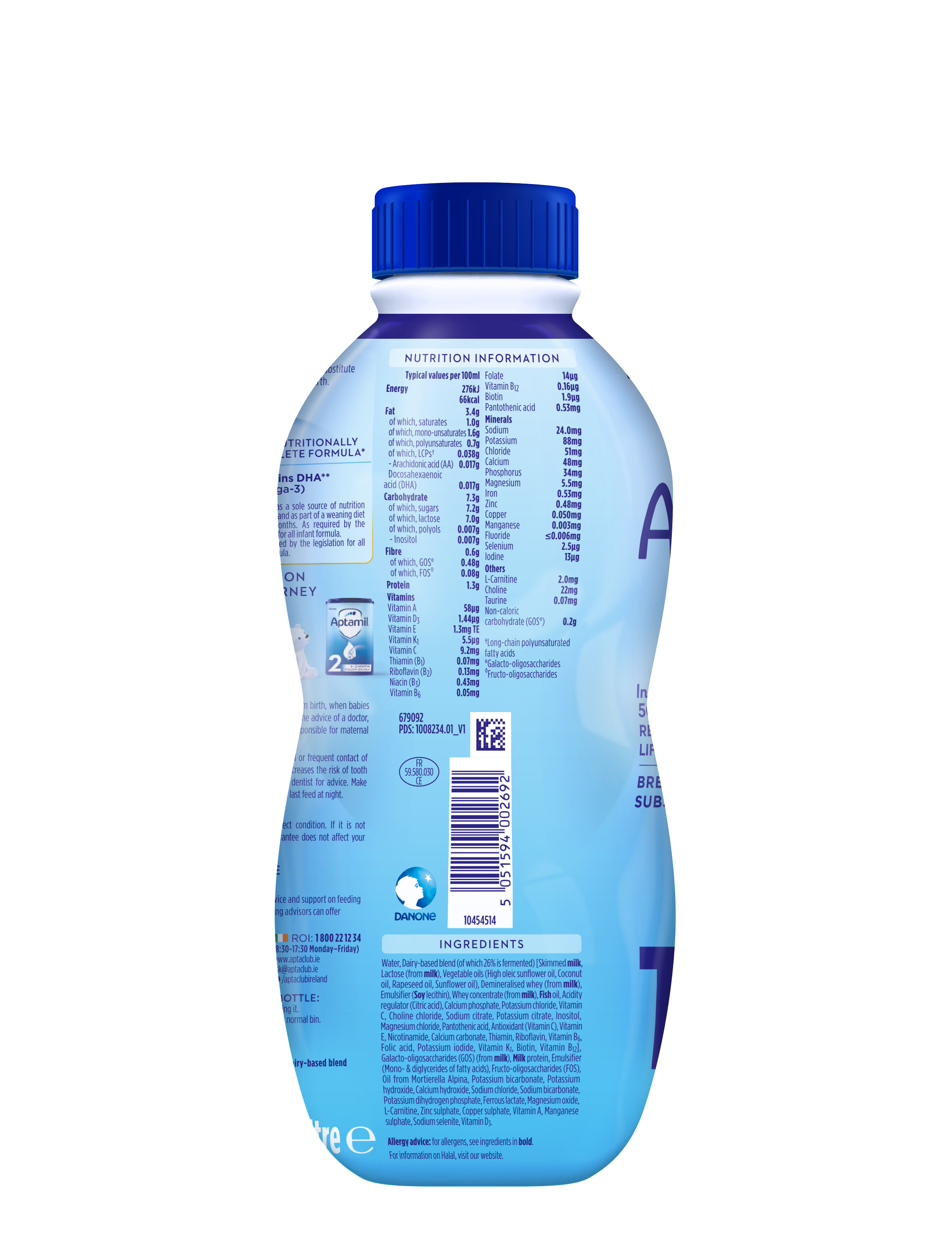 Aptamil First Infant Milk 1000ml Bottle Aptashop